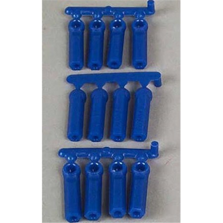 Rpm R-C Long Shank Rod Ends - Blue RPM73395